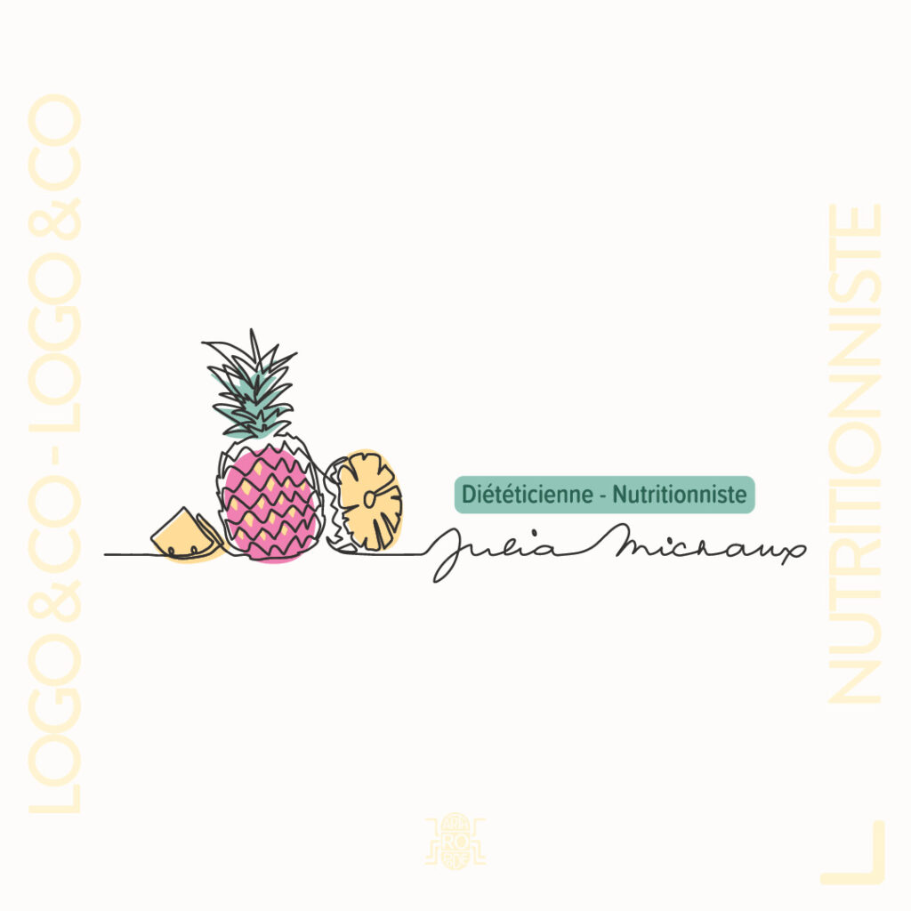 logo Julia Michaux diététicienne, nutritionniste