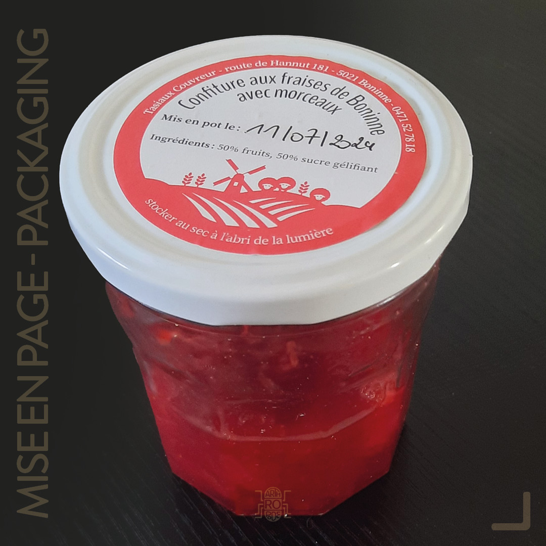 Étiquettes de confiture
