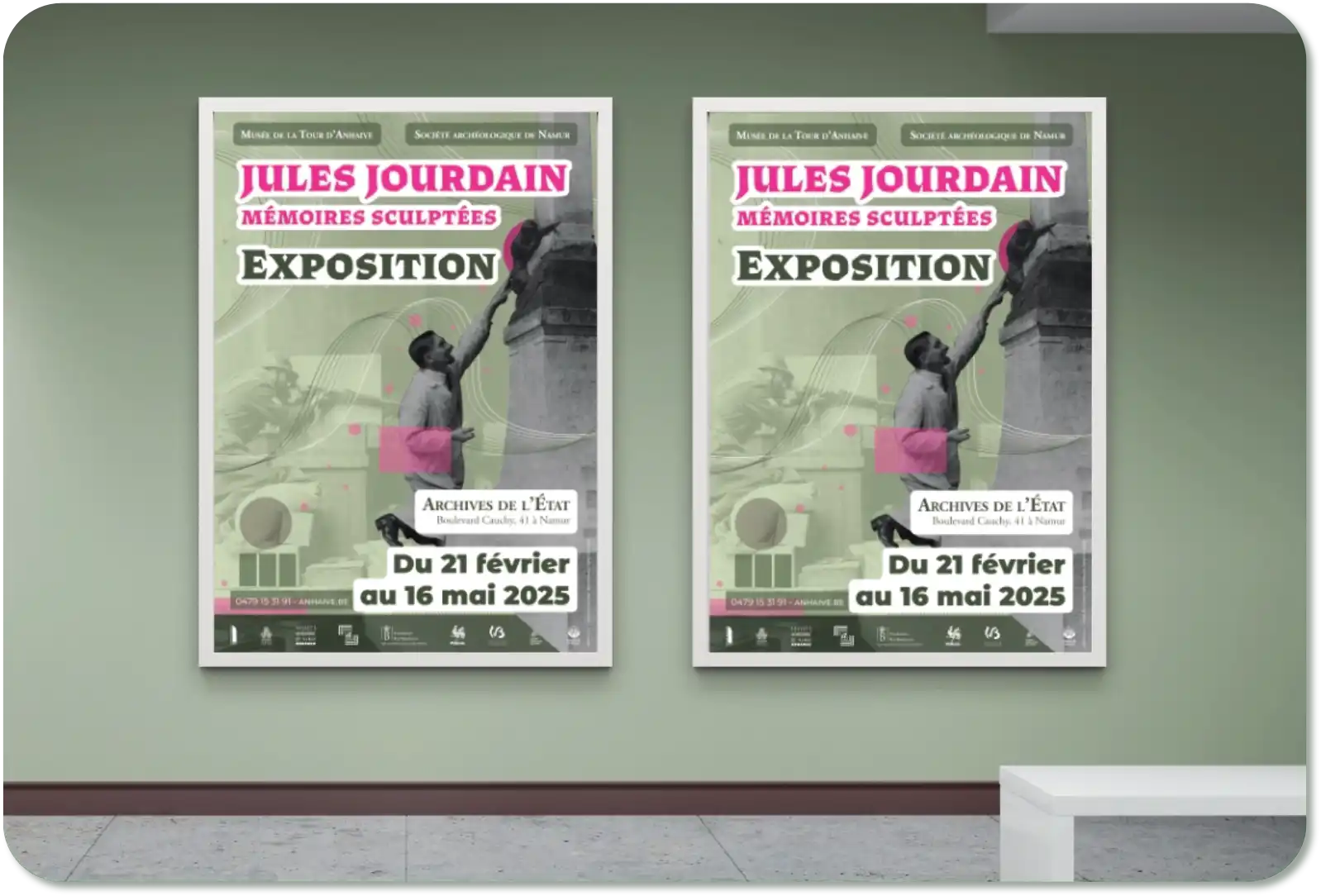 Affiche de l'exposition Jules Jourdain